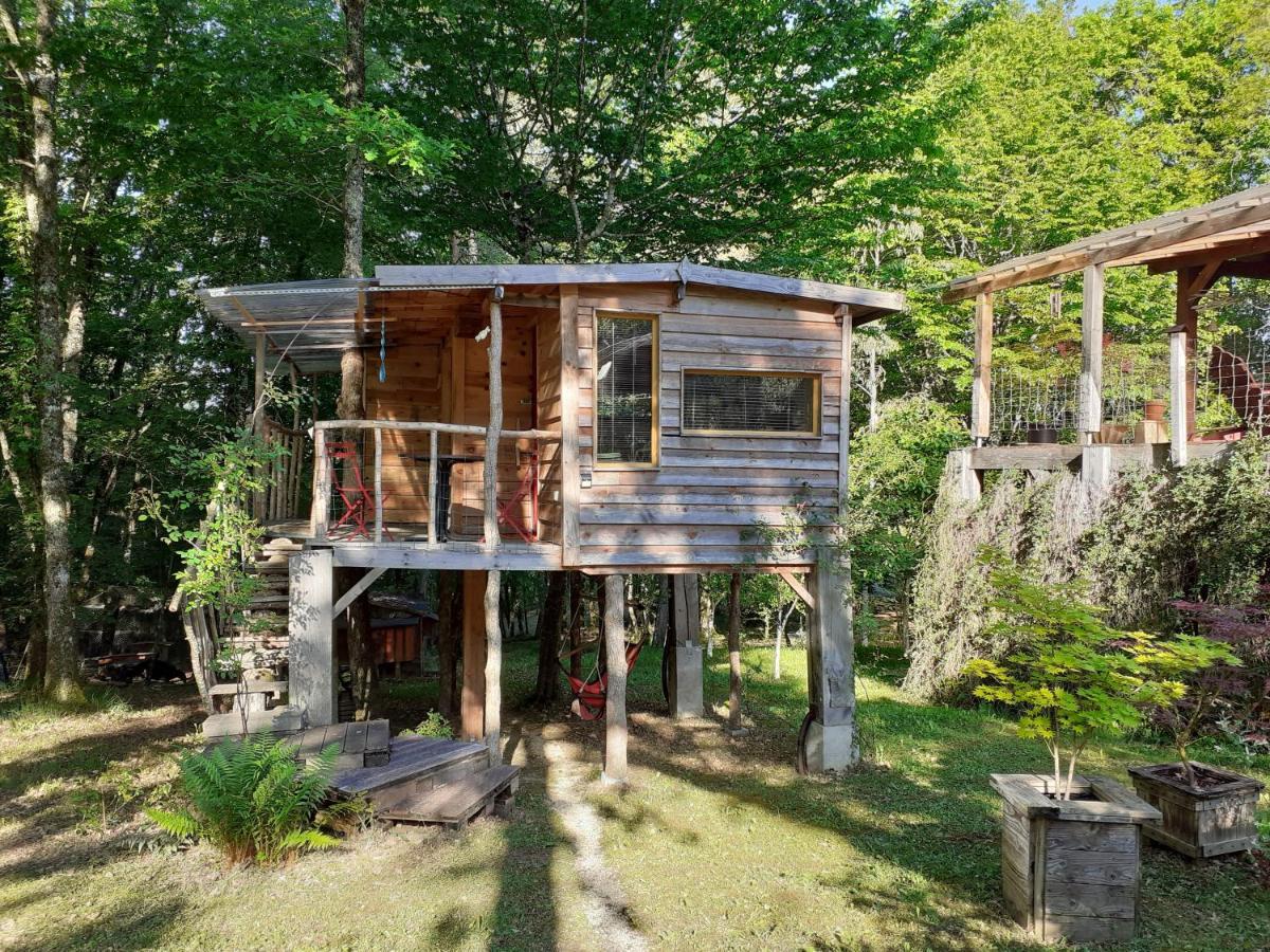 La Cabane De L'Oiseau Couze-et-Saint-Front 외부 사진